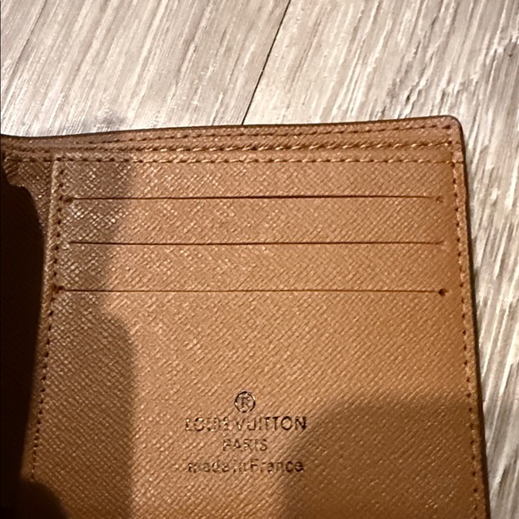 Louis Vuitton Black and Gold Monogram Wallet and Card Holder - Picture 6 of 8